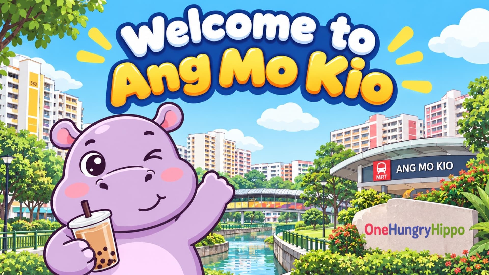 Vegetarian food across the Ang Mo Kio heartland in Singapore