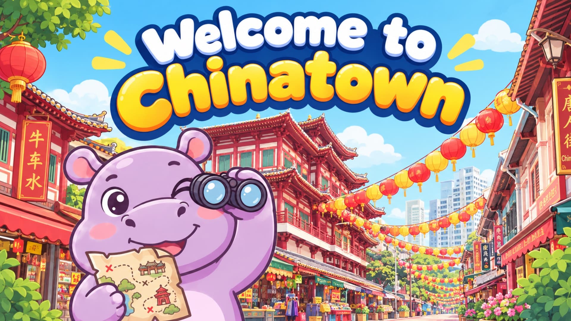 Welcome to Chinatown, one of the best places in Singapore to eat vegetarian